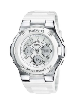 Casio Baby-G Damen- Armbanduhr Analog - Digital Quarz BGA-1 10-7BER -
