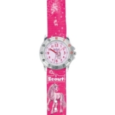 Scout Mädchen-Armbanduhr Analog Quarz Textil 280378007 -