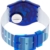 Swatch Unisex-Armbanduhr Linajola Analog Quarz Plastik GN237 - 