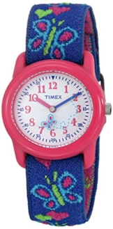 Timex Mädchen-Armbanduhr Analog Textil T89001 -